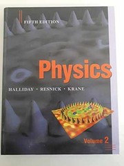 Physics, Volume 2 – Hardcover, by Halliday David; Resnick Robert; – Acceptable