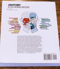 The Anatomy: Coloring Book by Lawrence M. Elson and Wynn Kapit, Second Edition