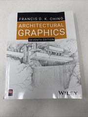 Architectural Graphics, Seventh Ed. Paperback by Ching *CoverCrease