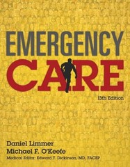 Emergency Care: Daniel Limmer, Mich…, Bergeron, J. Da
