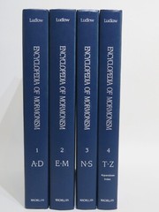 LDS Book Lot “Encyclopedia of Mormonism” 1992 Daniel H. Ludlow