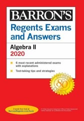 Regents Exams and Answers: Algebra II 2020 by Rubinstein, Gary Michael
