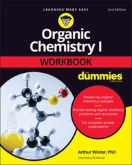 Organic Chemistry I Workbook for Dummies by Arthur Winter: Used