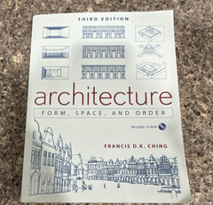 Architecture: Form, Space, and Order 3rd Ed Francis D.K. Ching PB+CD 2007