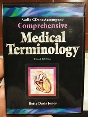 Comprehensive Medical Terminology- Betty Davis Jones (2007, Digital, Other) (CD)