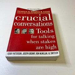Crucial Conversations & Crucial Accountability Lot of 2, Patterson, Grenny…