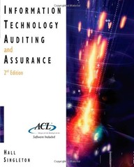 INFORMATION SYSTEMS AUDITING AND ASSURANCE By James A. Hall & Tommie Singleton