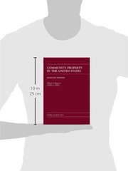 Community Property in the United States (Carolina Academic Press Law Casebook…
