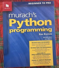 Murach’s Python Programming (2nd Edition) by Joel Murach and Michael Urban
