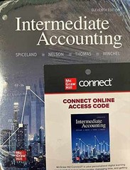 LL Intermediate Accounting with – Loose Leaf, by David Spiceland; Mark – New g