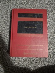 Aspen Casebook Ser.: Civil Procedure Ninth Edition By Yeazell And Schwartz