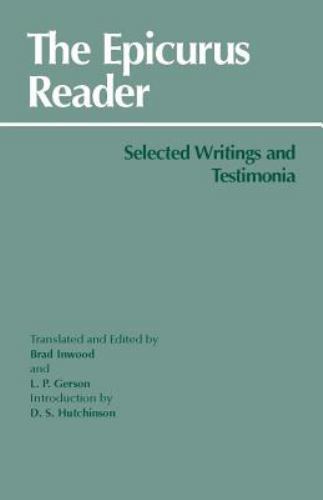 Hackett Classics Ser.: Epicurus Reader : Selected Writings and Testimonia by …