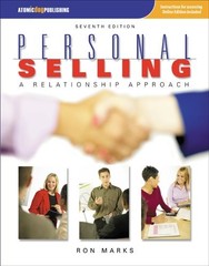 Personal Selling: A Relationship Approach, 7e by Marks, Ronald