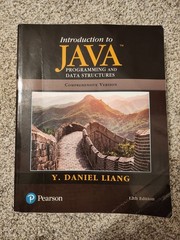 Introduction To Java Programming And Data Structures Comprehensive Version 12th