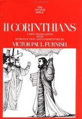 II Corinthians (The Anchor Bible, Vol. 32A)