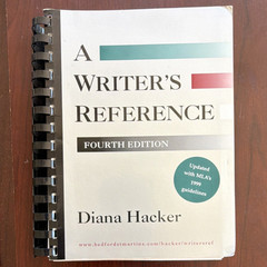 Diana Hacker A Writer’s Reference 4th Ed Spiral 1999 Bedford/St. Martin’s