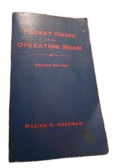 Pocket Guide To Operating Room 2nd Ed Maxine Goldman Medical Book Nice Condition