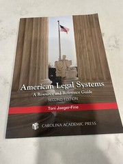 American Legal Systems (2nd Ed) Jaeger-Fine – Carolina Academic Press Make Offer