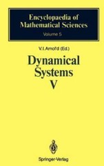 Dynamical Systems V, Hardcover by Arnold, V. I. (EDT); Afrajmovich, V. S.; Il…