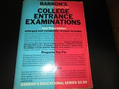 Barron’s College Entrance Exams 1964 paperback-How To Prepare