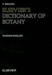 P. Macura Elsevier’s Dictionary of Botany (Hardback) (UK IMPORT)