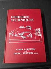 Fisheries Techniques 1989 HC Book Nielson & Johnson American Fisheries Society