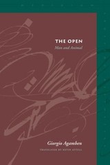 The Open : Man and Animal Paperback Giorgio Agamben