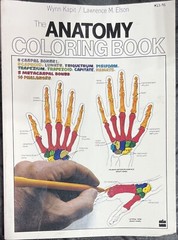 The Anatomy Coloring Book by Lawrence M. Elson and Wynn Kapit (Trade Paperback)