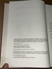1987 Fundamentals of Mathematics: Volume II Geometry By MIT Press 4th Printing