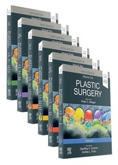 PLASTIC SURGERY WITH ACCESS CODE 6 VOL SET 5ED (HB 2024) Hardcover