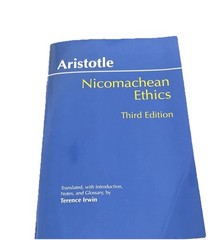 Nicomachean Ethics Aristotle Third Edition 2022 Printing Good/Few Marks