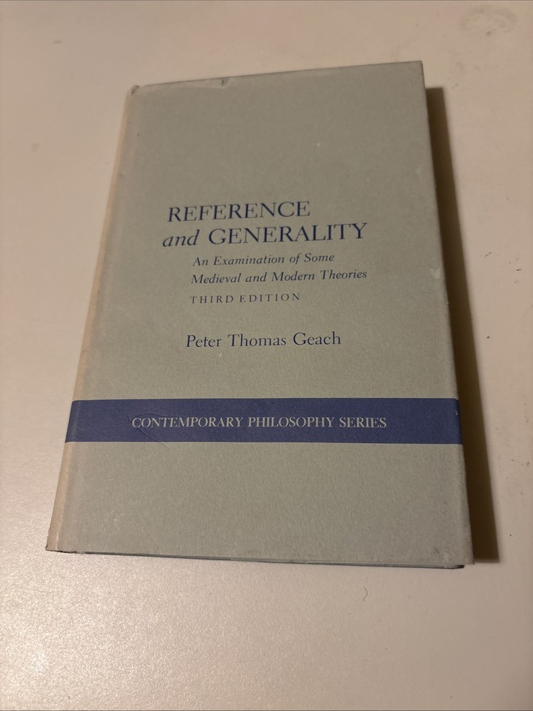 Reference and Generality: An Examination of Some Medieval and Modern Theorie…