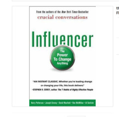 the INFLUENCER The Power to Change Anything by Kerry Patterson FREE SHIPPING