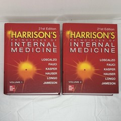 Complete Set Vol 1 2 Harrison’s Principles Of Internal Medicine (21st Ed 2022)