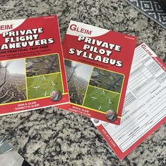 Gleim Private Pilot Flight Maneuvers Syllabus Training Record Lot 5th Edition