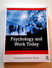 Psycholgy and Work Today Eleventh Edition Soft cover International Student Ed.