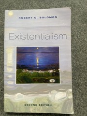 Existentialism Book B6 Book MUST SEE