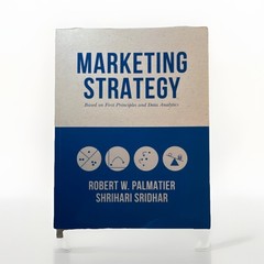 Marketing Strategy by Palmatier & Sridhar, Paperback, Marketing Textbook