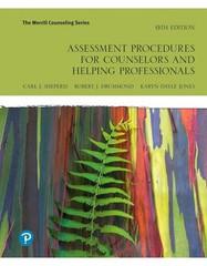 Assessment Procedures for Counselors and Helping P…