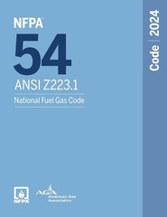 NFPA 54/ANSI Z223.1, National Fuel Gas Code, 2024 Edition PB USA STOCK FREESHIP