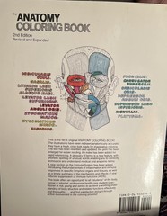 Lot of 2: The Anatomy (2nd Edition) & The Physiology Coloring Books