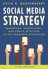Social Media Strategy – Paperback, by Quesenberry Keith A – Very Good