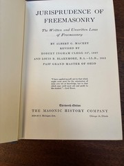 Mackey’s Juris-Prudence Of Free-Masonary Revised 1953 HC