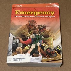 Emergency Care and Transportation of the Sick and Injured by Andrew N. Pollak…