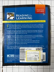 Reading for Learning : Using Discipline-Based Texts to Build Content Knowledge..