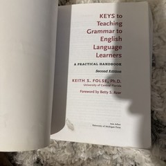 Keys to Teaching Grammar to English…, Folse, Keith S.