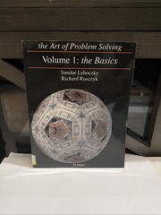 the art of problem solving Volume volume 1 and 2 with solutions manual