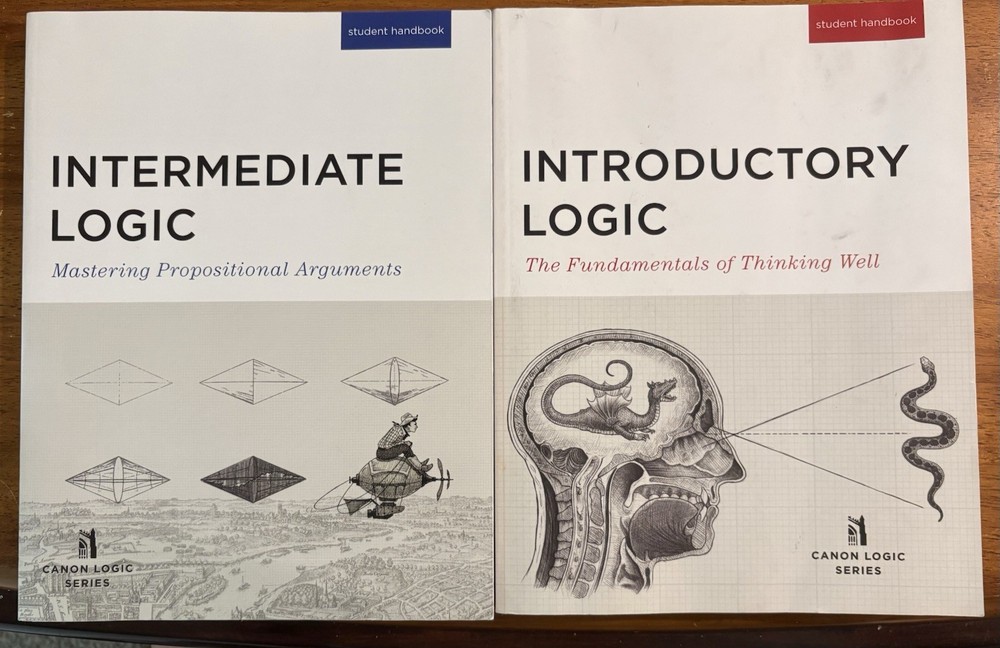 Canon Logic Series Intermediate & Introductory Logic Student Handbook Set
