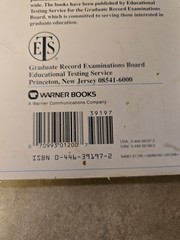 Lot 2 Vintage ETS GRE Test Prep Books 1980s Graduate Exam Study Guides