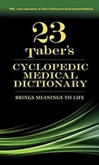 Taber’s Cyclopedic Medical Dictionary Hardcover VENES